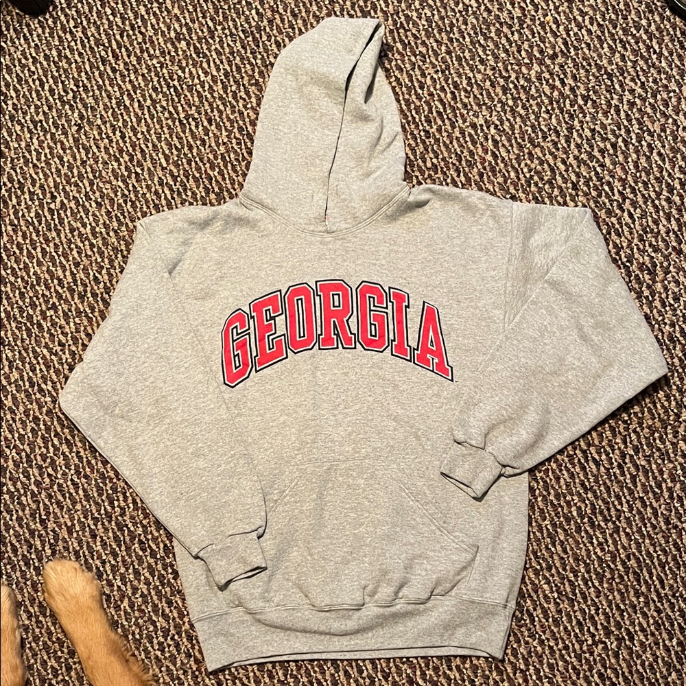 Soffe Gray UGA Georgia Hoodie